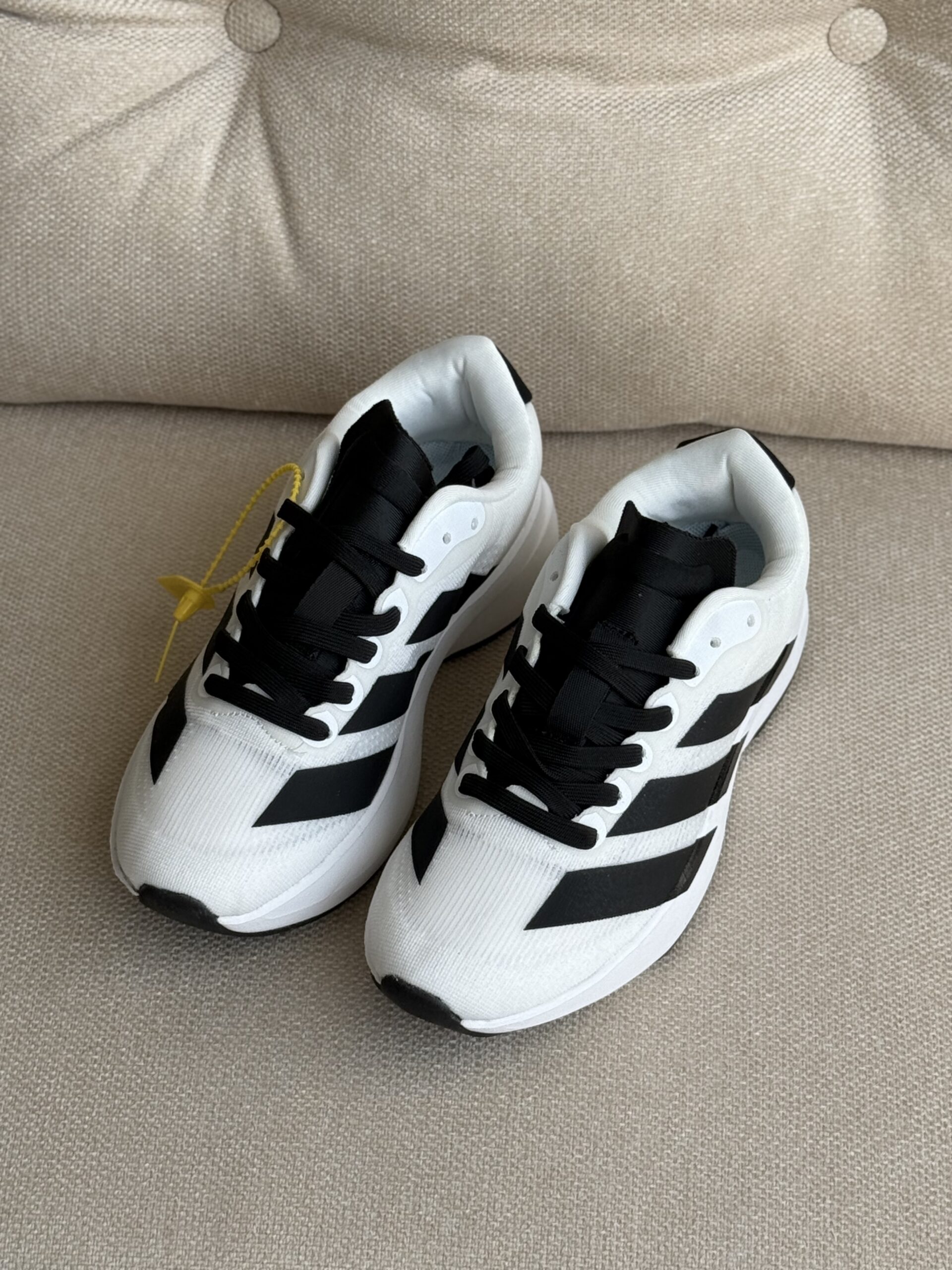 كتونى آديداس سفيد مشكى - تصویر 2